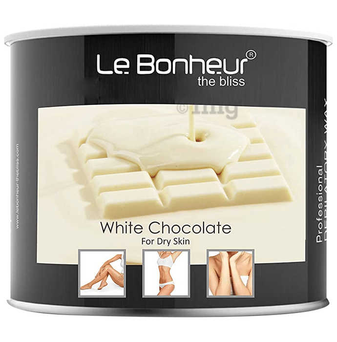 Le Bonheur White Chocolate Wax with Wax Strips Free