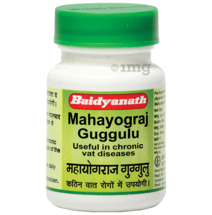 Baidyanath (Nagpur) Mahayograj Guggulu Tablet for Vata Ailments
