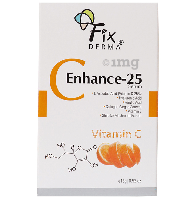 Fixderma C Enhance 25 Serum with Vitamin C | Reduces Dark Spots, Pigmentation & Wrinkles