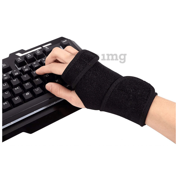 Skudgear Adjustable Wrist Support Brace with Removable Steel Plate Right