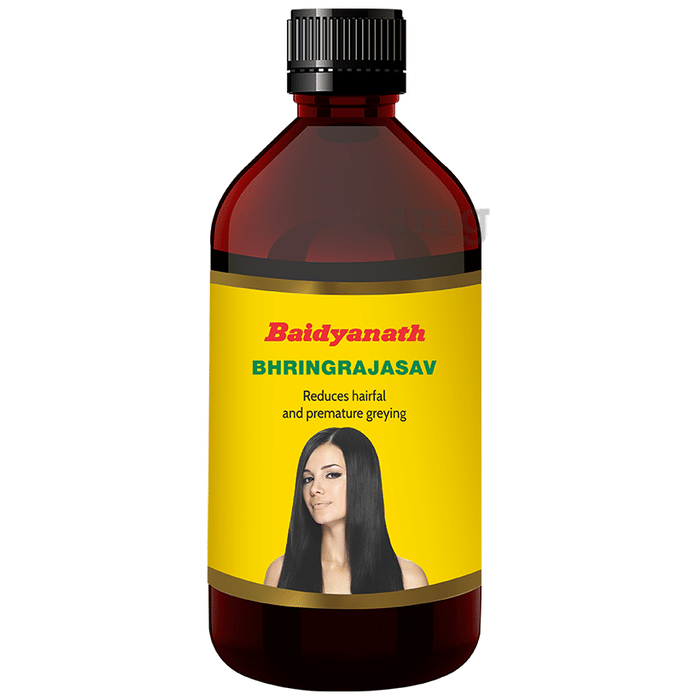 Baidyanath Bhringrajasava | Manages Hair Fall & Greying of Hair