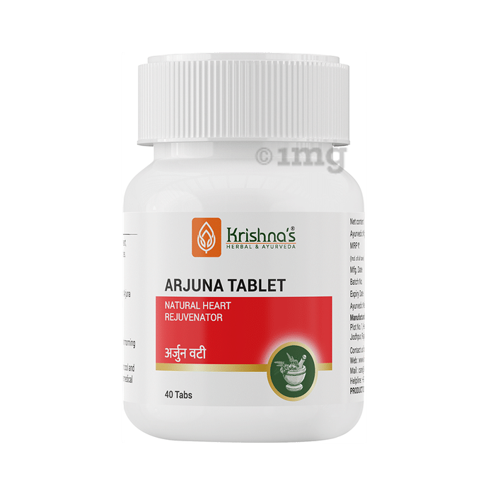 Krishna's Herbal & Ayurveda Arjuna Tablet: Buy bottle of 40 tablets at ...