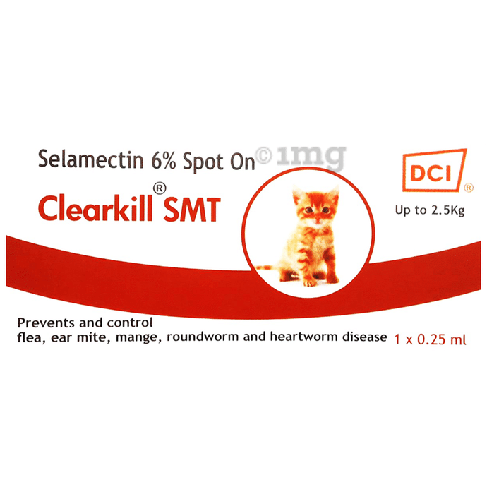 ClearKill SMT Spot On for Cats Up to 2.5kg