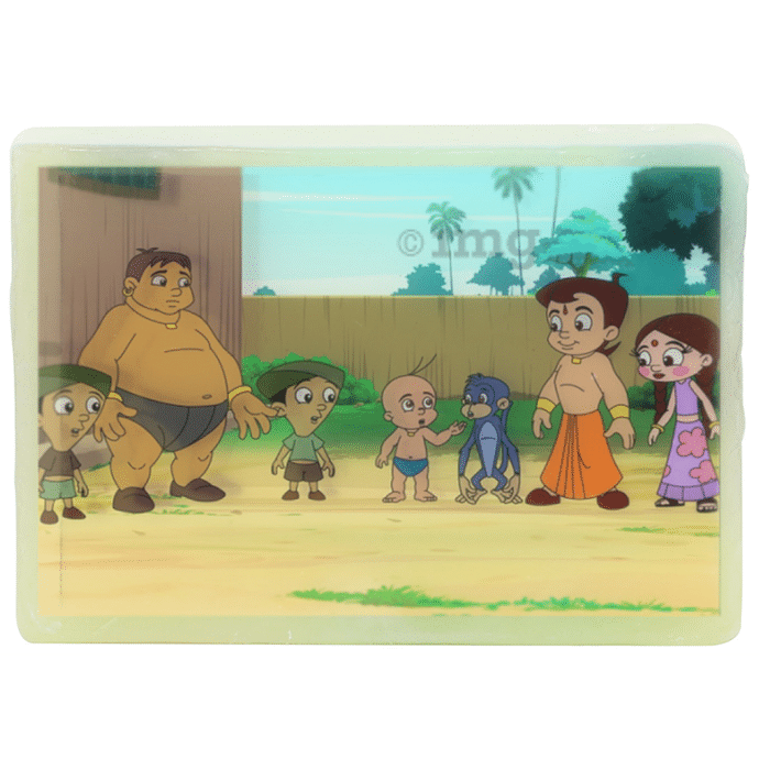 Stay Soapy Handmade Cartoon Bathing Soap Chota Bheem with Friends: Buy box  of 120 gm Soap at best price in India | 1mg