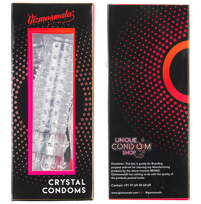 Gizmoswala Crystal Washable Condom