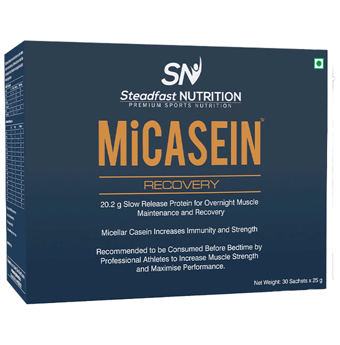 Steadfast Nutrition Micasein Recovery Sachet (25gm Each)