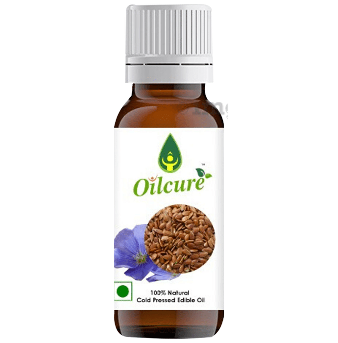 Oilcure Flax Seed Cold Pressed Edible Oil
