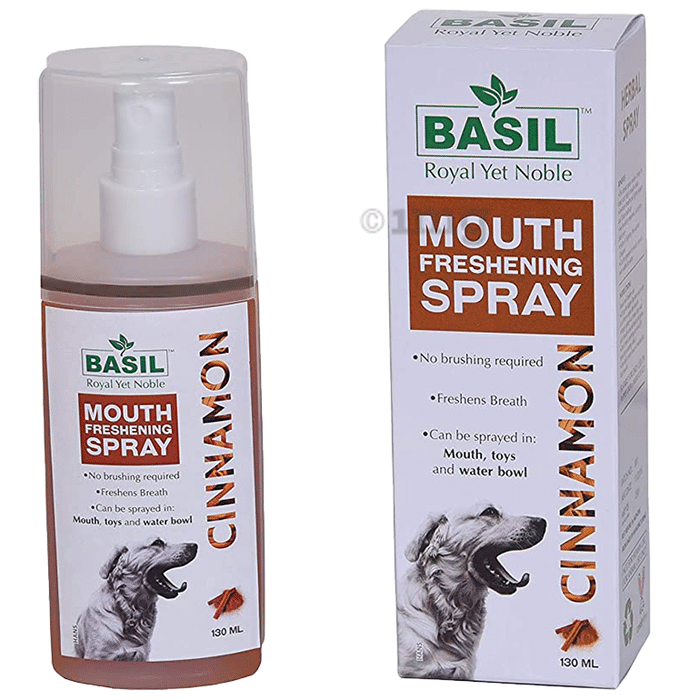Basil  Royal Yet Noble Mouth Freshening  Cinnamon Spray
