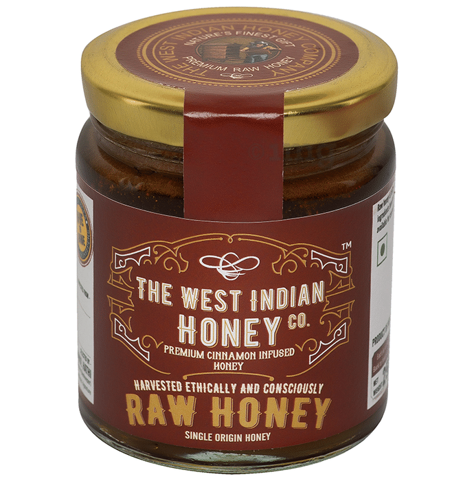 The West Indian Honey Co. Premium Cinnamon Infused Honey (250gm Each)