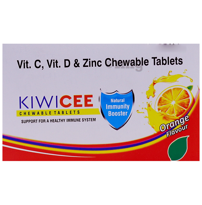 Kiwicee Chewable Tablet Orange