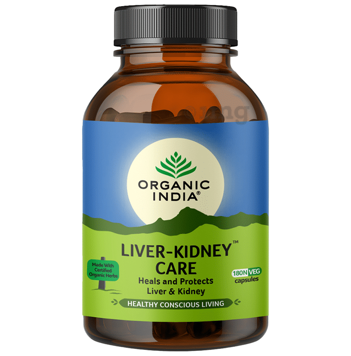 Organic India Liver-Kidney Care Veg Capsule