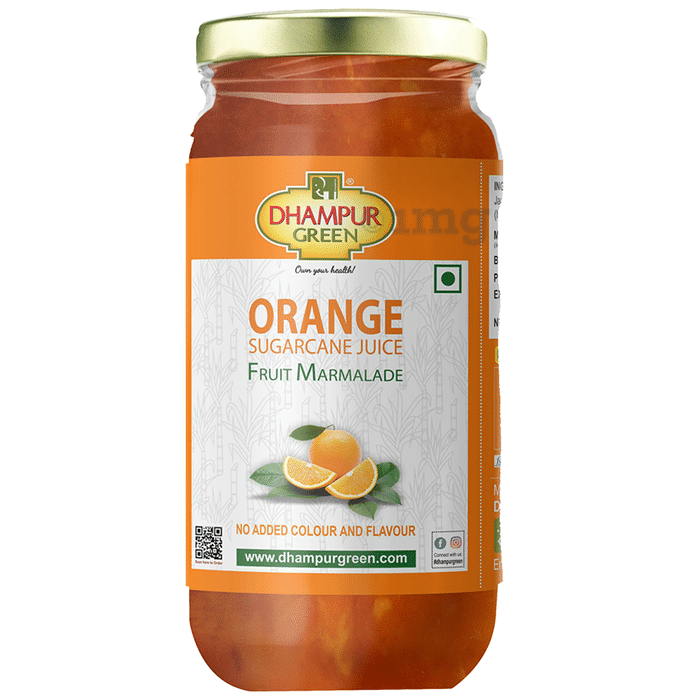 Dhampur Green Orange Sugarcane Juice Fruit Marmalade