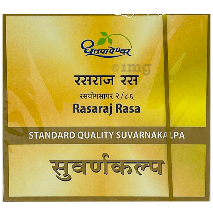 Dhootapapeshwar Rasaraj Rasa Standard Quality Suvarnakalpa Tablet