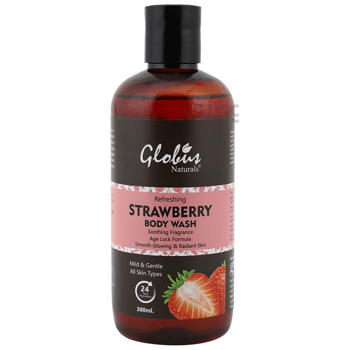 Globus Naturals Strawberry Body Wash