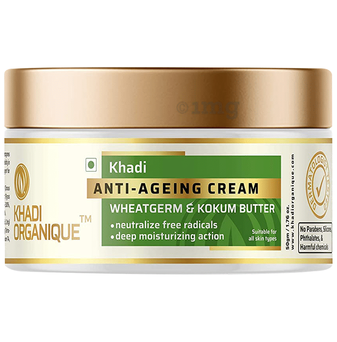 Khadi Organique Anti-Ageing Cream Wheatgerm & Kokum Butter