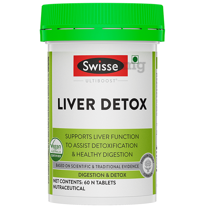 Swisse Ultiboost Liver Detox for Healthy Digestion & Liver Health | Tablet