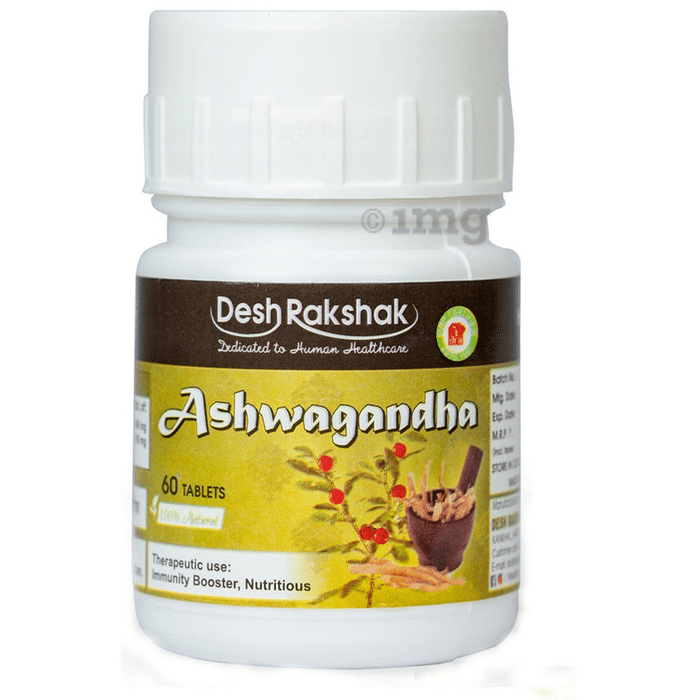 Desh Rakshak Ashwagandha Tablet (60 Each)
