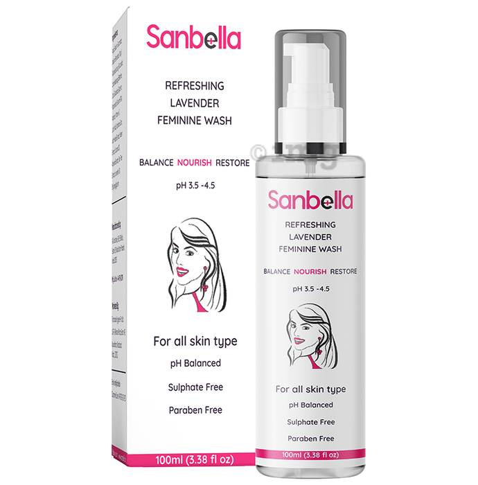 Sanbella Refreshing Feminine Wash Lavender