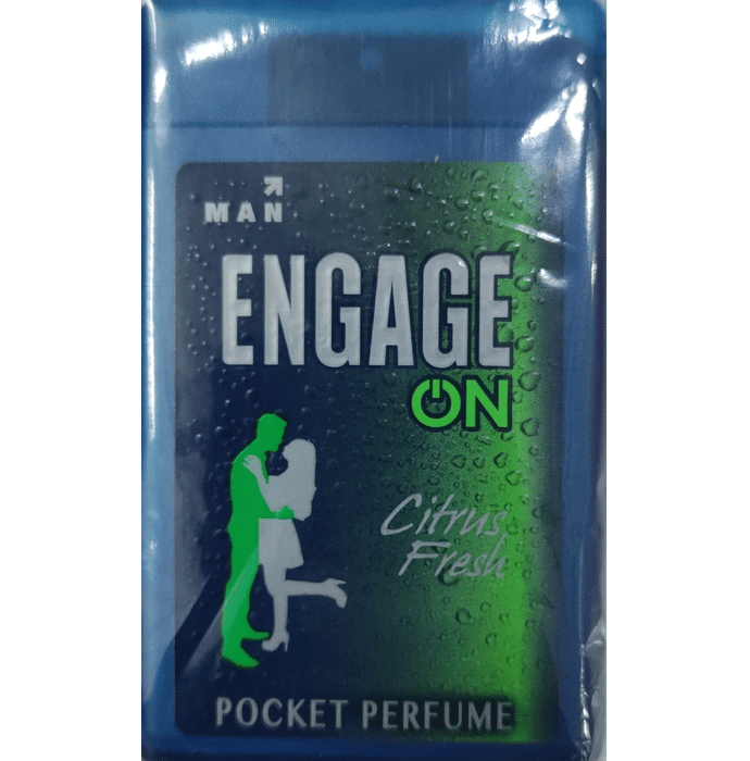 Engage On Man Pocket Perfume Spray Citrus Fresh