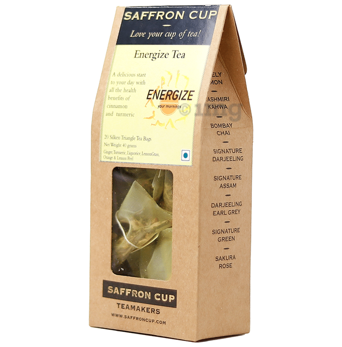 Saffron Cup Energize Tea (2gm Each)