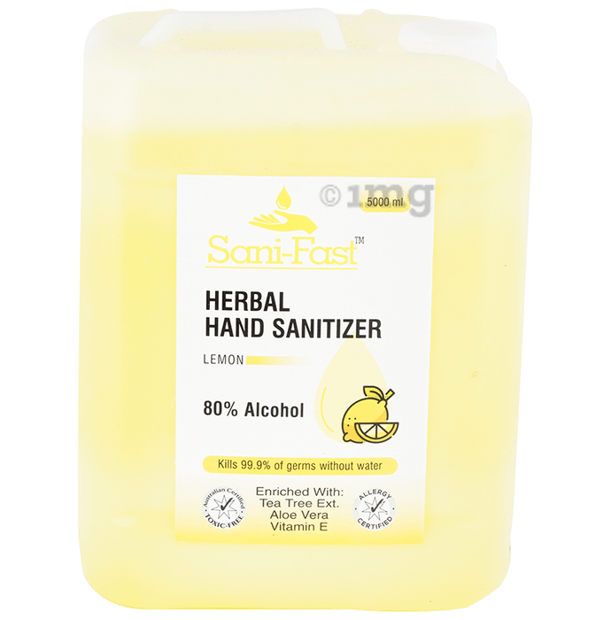 Sani-Fast Herbal Hand Sanitizer Lemon