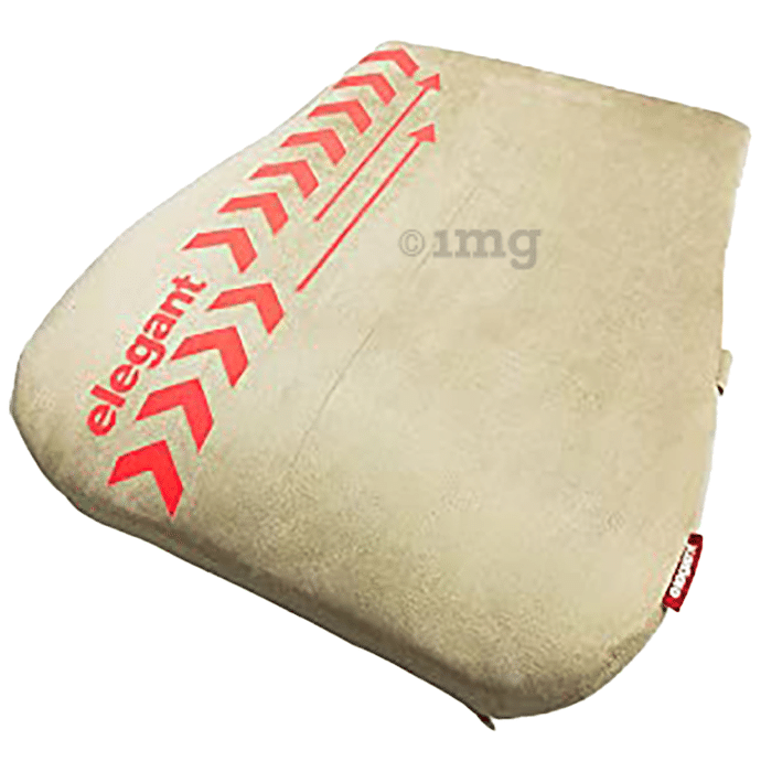 Elegant Arrow Slim Back Support Beige