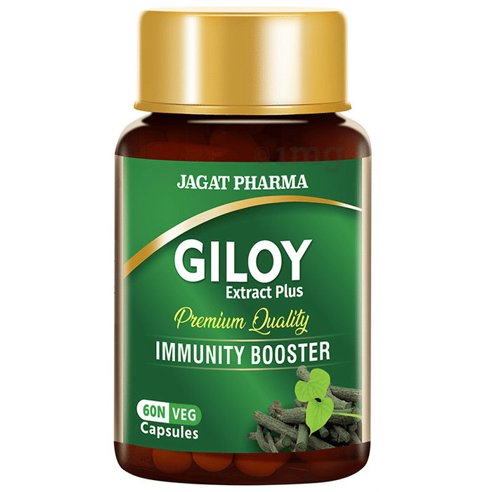 Jagat Pharma Giloy Extract Plus Veg Capsule (60 Each)
