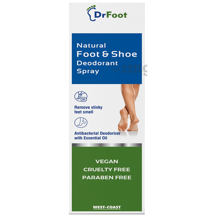 Dr Foot Natural Foot & Shoe Deodorant Spray