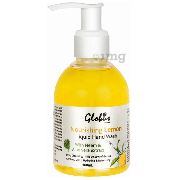 Globus Naturals Nourishing Lemon Liquid Hand Wash