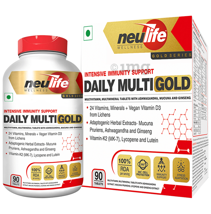 Neulife Intensive Immunity Support Daily Multi Gold Tablet (90 Each)