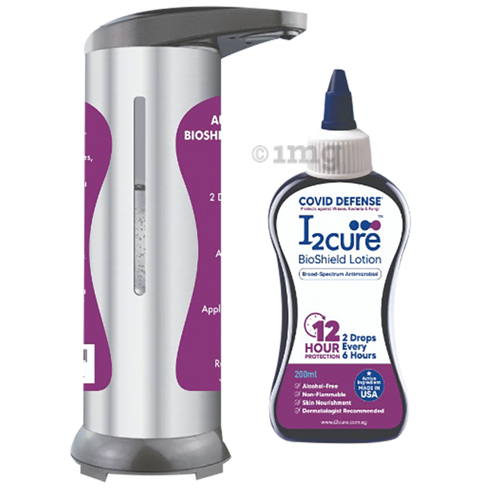 I2Cure BioShield Lotion with Dispenser