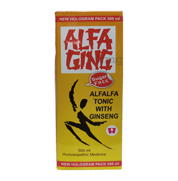 Dr. Wellmans Alfa Ging Alfalfa Tonic with Ginseng Sugar Free
