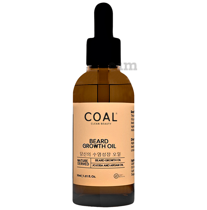 Coal Clean Beauty Beard Growth Oil