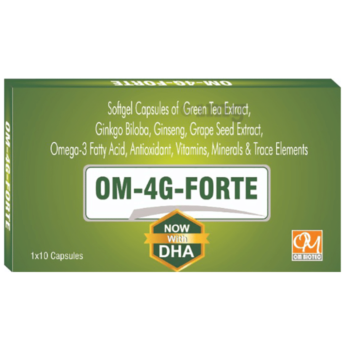 Om Biotec Om-4G-Forte Soft Gelatin Capsule