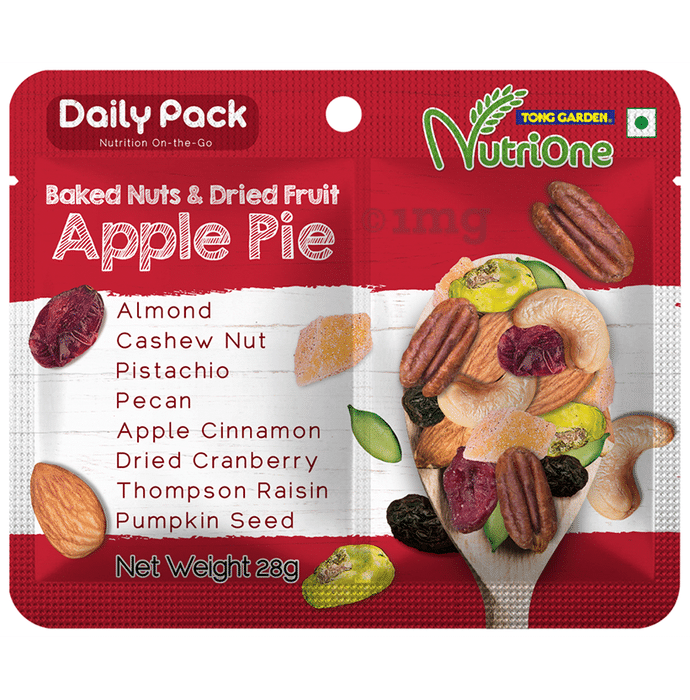 Tong Garden Nutrione Baked Nuts & Dried Fruit Daily Pack Apple Pie