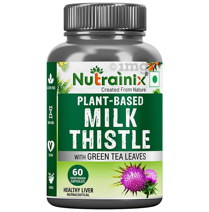 Nutrainix Plant-Based Milk Thistle Vegetarian Capsule