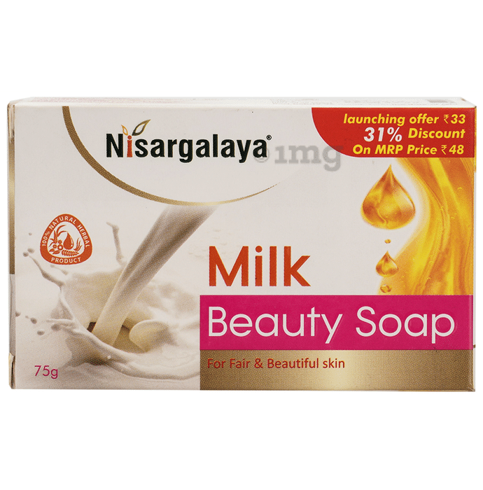 Nisargalaya Milk Beauty Soap