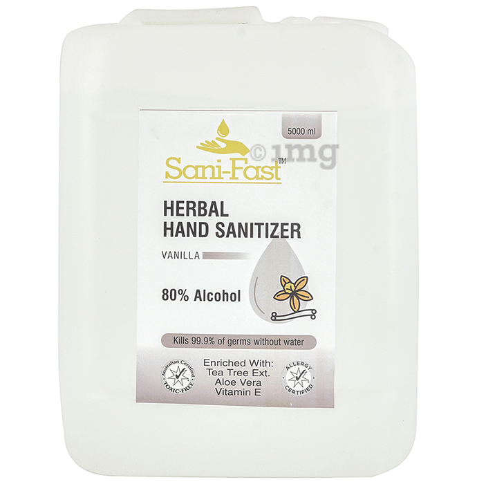 Sani-Fast Herbal Hand Sanitizer Vanilla