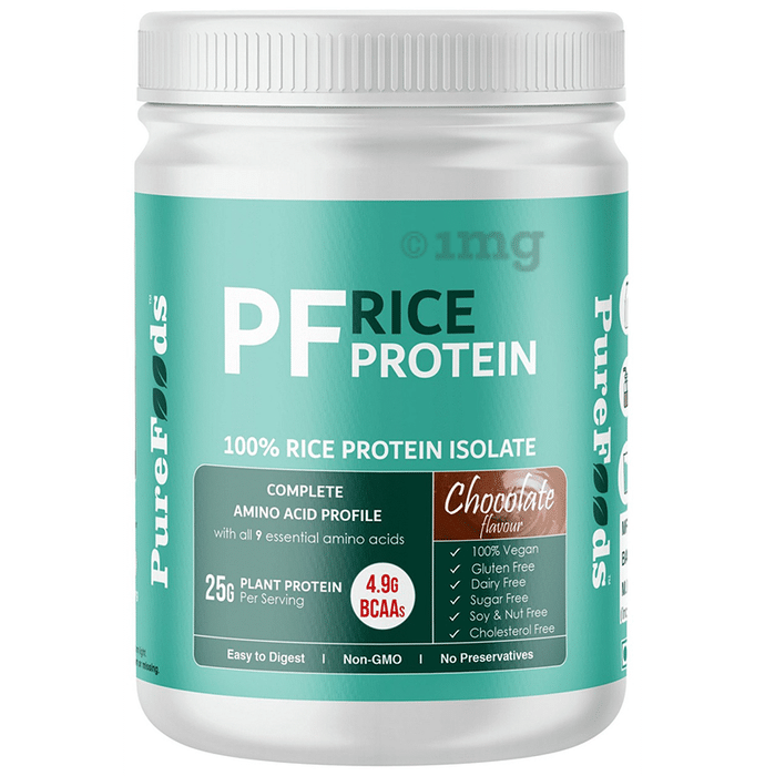 PureFoods PF Rice Protein Isolate Chocolate