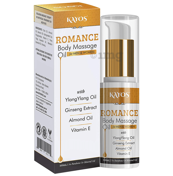 Kayos Romance Body Massage Oil for Men & Women