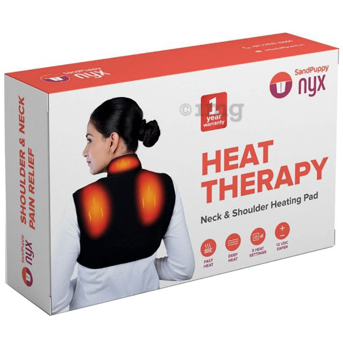 SandPuppy XL Nyx Heat Therapy Neck & Shoulder Heating Pad
