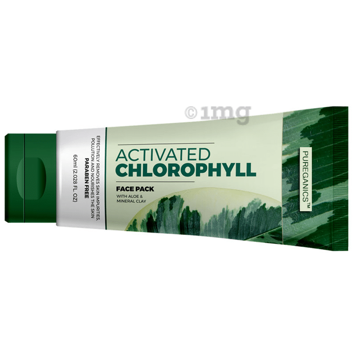 Pureganics Activated Chlorophyll Face Pack
