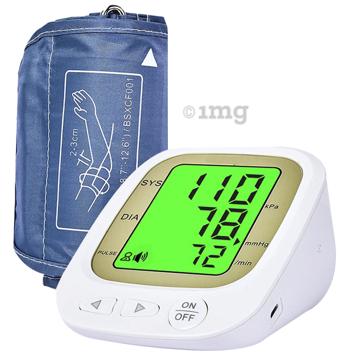 Niscomed PW 218 Fully Automatic Blood Pressure Monitor White GHVMEDBPM003
