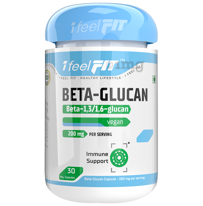 iFeelFIT Beta-Glucan Beta-1,3/1,6 Glucan 200mg Capsule