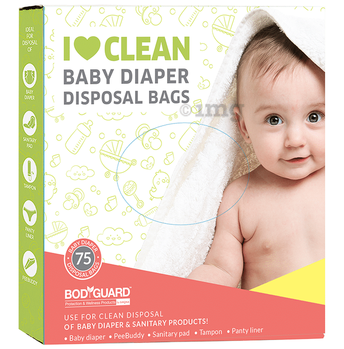 Bodyguard Baby Diapers & Sanitary Disposal Bag