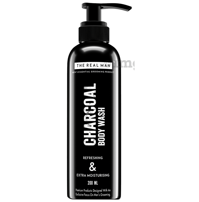 The Real Man Charcoal Body Wash