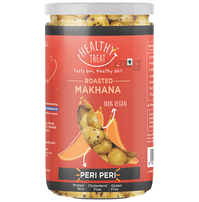 Healthy Treat Peri Peri Roasted Makhana | Protein Rich & Gluten Free
