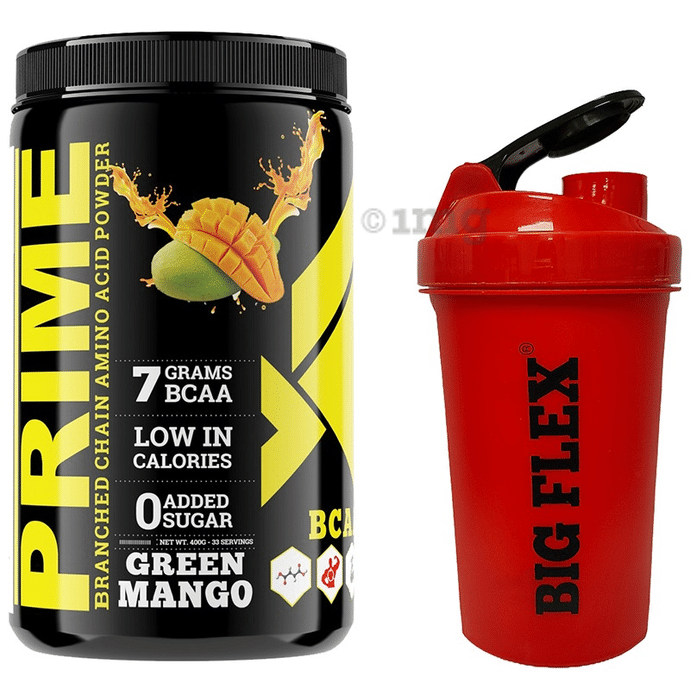 Big Flex Prime Branched Chain Amino Acids Powder Green Mango