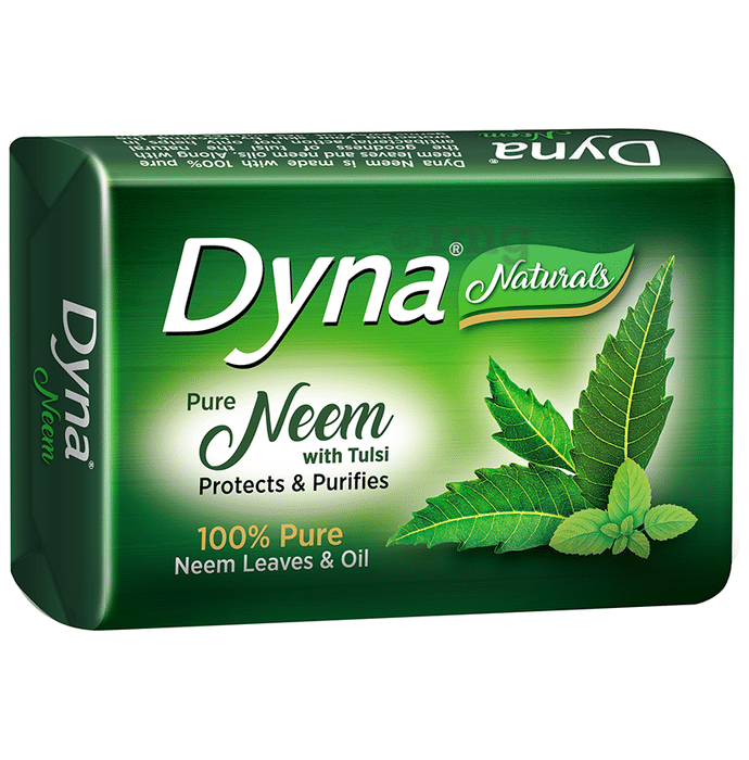 Dyna Pure Neem with Tulsi Naturals Soap (100gm Each)