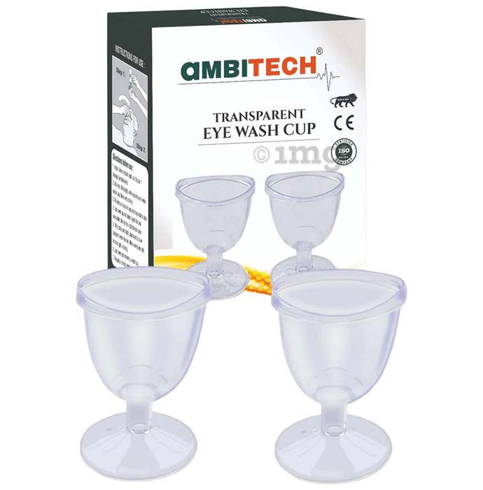 Ambitech Transparent Eye Wash Cup